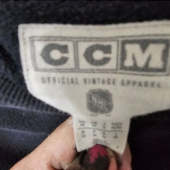 CCM Minnesota North Stars Sweatshirt Sz M - Picture 2 of 6